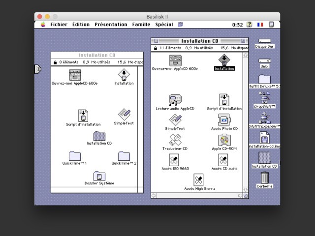 Installation CD - AppleCD 600e - Système 7.5.1 (v5.0.4) (1995)