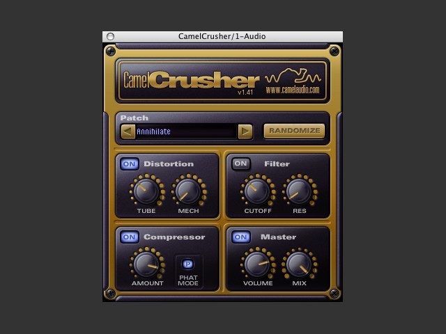 CamelCrusher (VST/AU/RTAS) (2005)