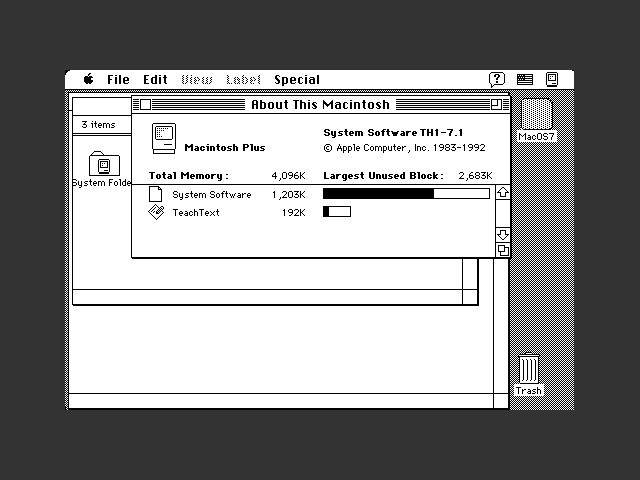 MacOS ThaiEnable 2.0 (1992)