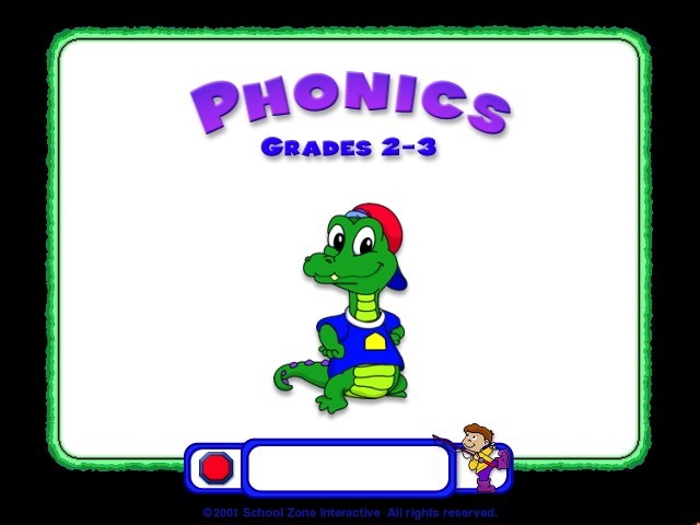 School Zone's Phonics Grades 2-3 (2002)