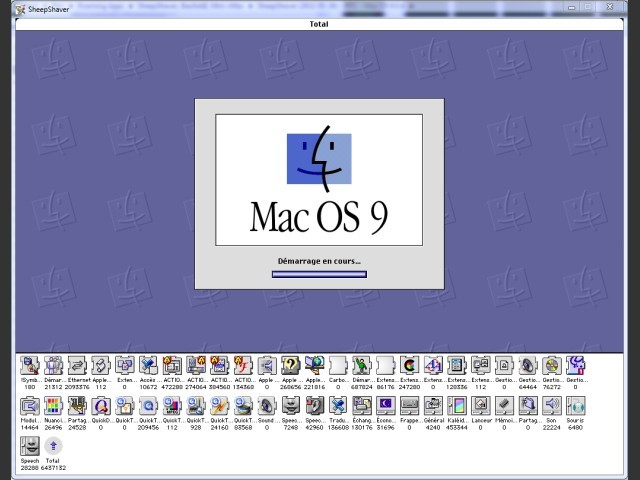 Mac OS 9.0.4 (French) for SheepShaver [HOME MADE] (2000)