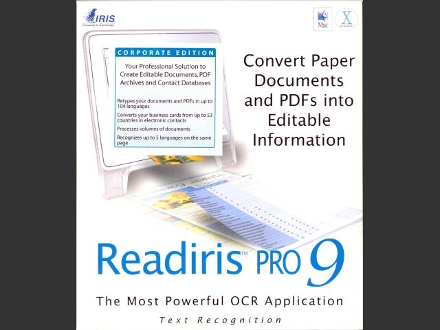Readiris Pro 9 (2003)
