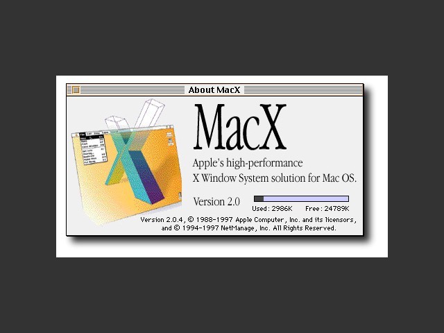 MacX 2.0 (1997)