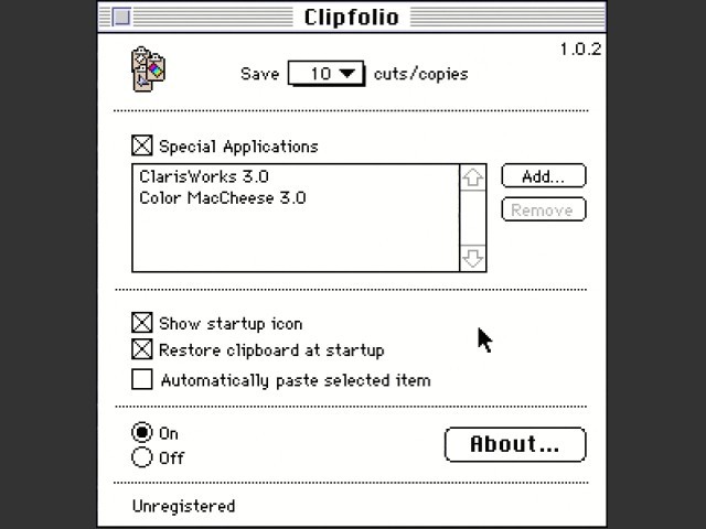 Clipfolio (1994)