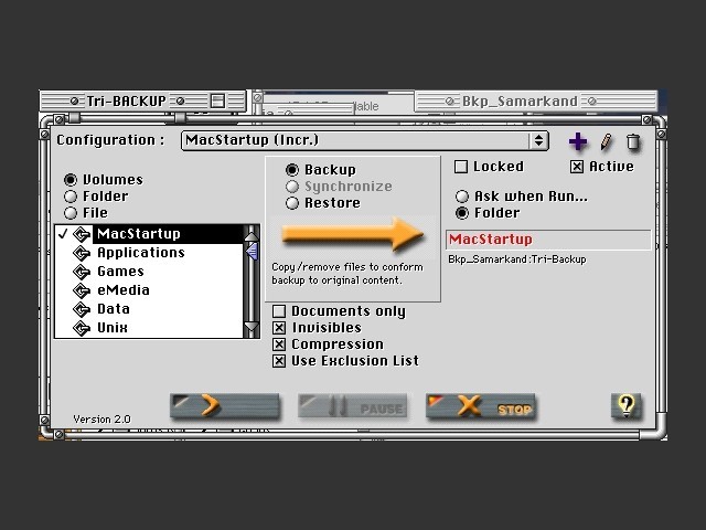 Backup + Keystroke + Folder Sync (1999)