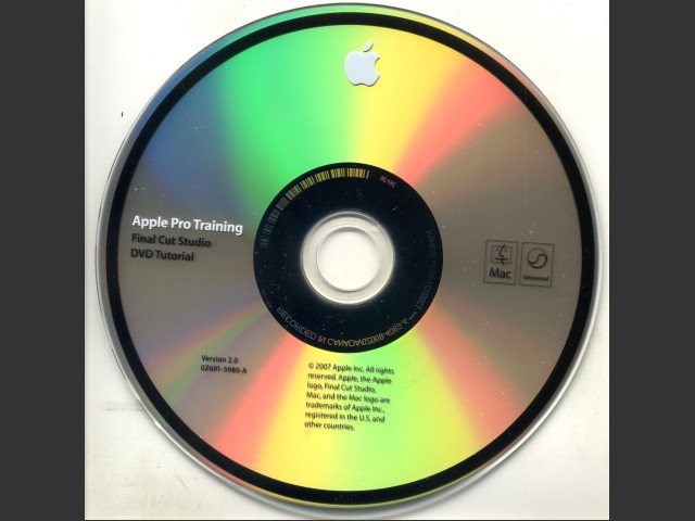 Final Cut Studio v2.0, DVD Studio Pro & Training (2007)