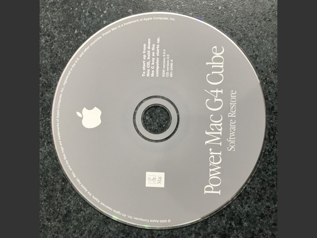 691-2500-A,,Power Mac G4. Install & Software Restore. SSW v9.0.2 2000 (CD) (2000)