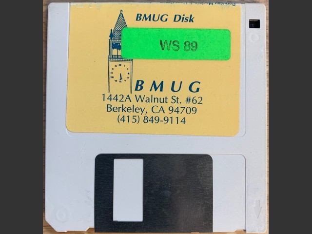 BMUG WS 89 (1989)