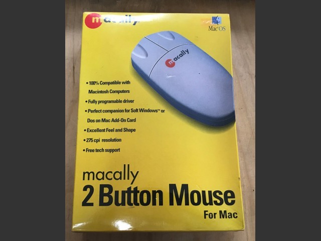 MacALLY ADB 2-Button mouse driver (1996)