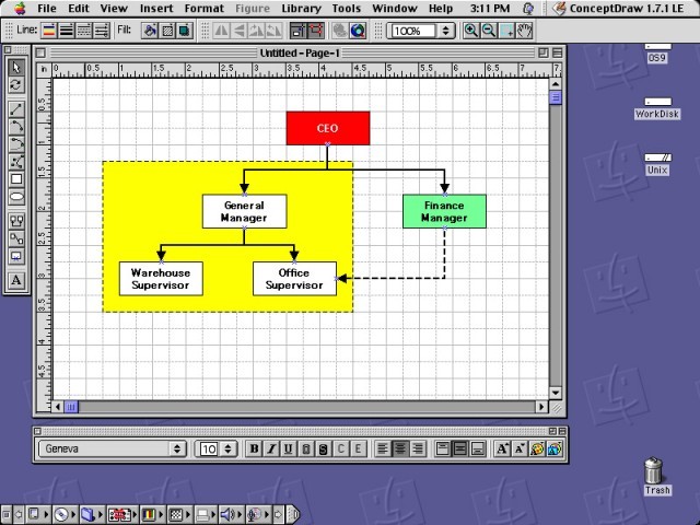 ConceptDraw 1.7.1 LE (2001)