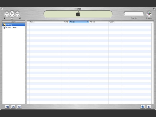 iTunes 1.1 (2001)