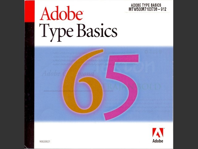 Adobe Type Basics (2000)