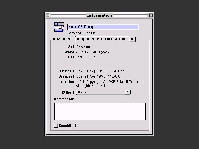 Mac OS Purge (1995)