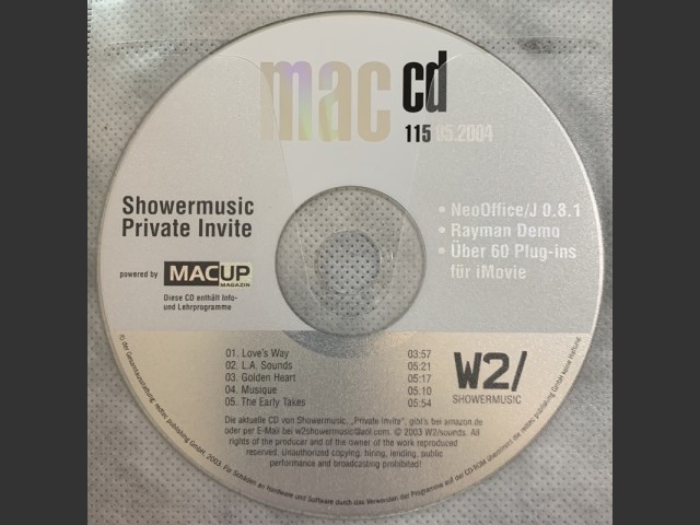 MACup macCD 115 (05.2004, German) (2004)