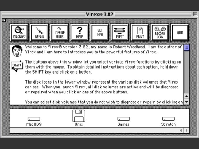 Virex 3.8.2 (1992)