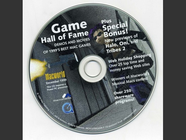 Macworld Interactive 13: Game Hall of Fame (1999)