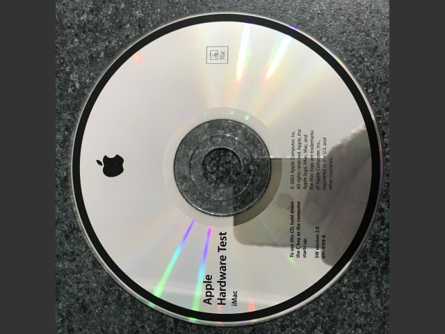 Apple Hardware Test v2.0 iMac 2003 (CD) (2003)