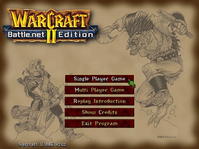 Main Menu 