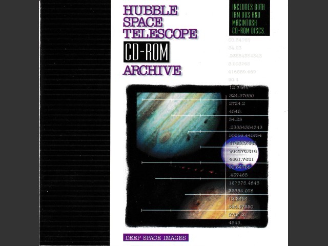 Hubble Space Telescope CD-ROM Archive (1995)