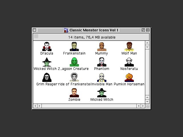 Classic Monster Icons Vol. 1 + 2 (1999)