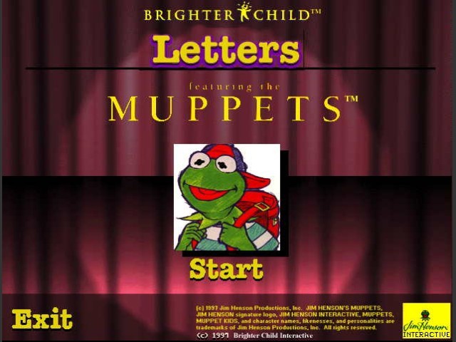 Muppet Reading Software (1995)