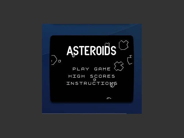 Asteroids Dashboard Widget v1.2 (OSX) (2005)