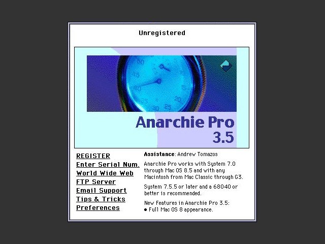 Anarchie Pro 3.x (1994)