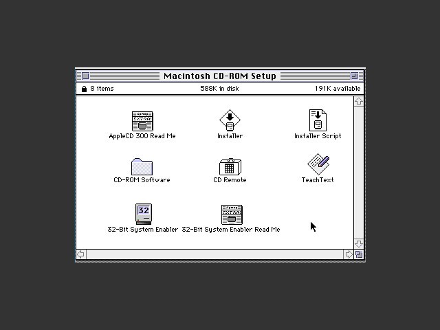 AppleCD 300/300i CD-ROM Software (1992)