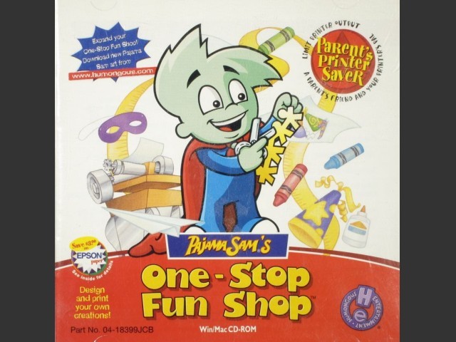 Pajama Sam's One Stop Fun Shop (2000)