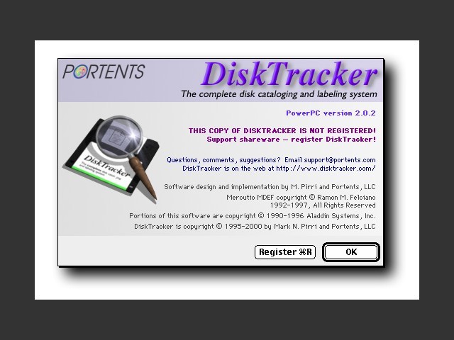 DiskTracker 2.x (2000)