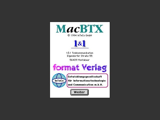FaxExpress Lite and MacBTX 1+1 (German) (1994)