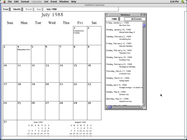 Calendar Creator (1990)