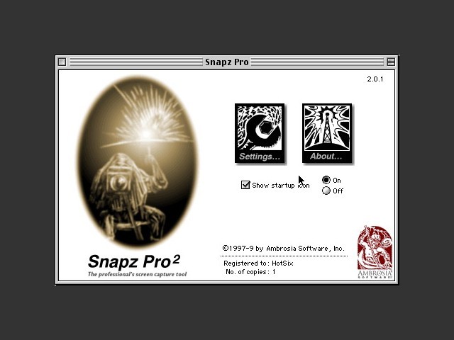 Snapz Pro 1.1.1 & 2.0.1 (1999)