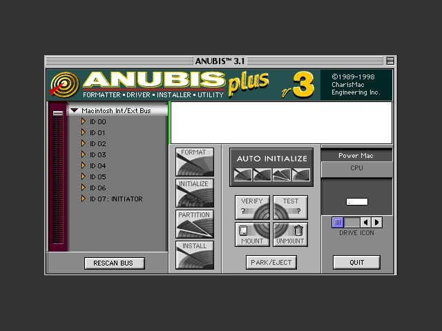 Anubis Plus v3.1 (1998)