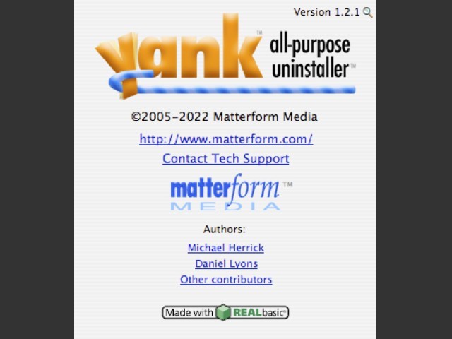 Yank (all-purpose uninstaller) (2006)