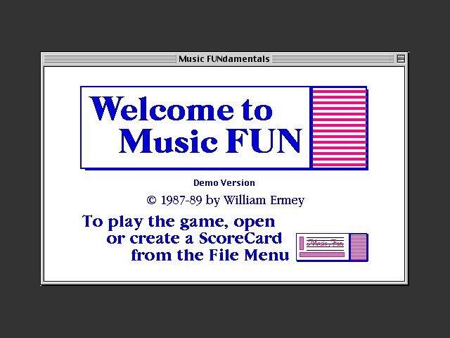 Music FUN(damentals) 1.0 (1989)