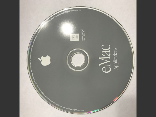 Mac OS 9.2.2 (Disc 1.0) (eMac) (691-3482-A,Z) (CD) (2002)