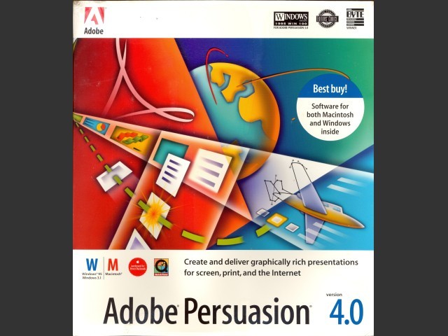 Adobe Persuasion 4.0 (1996)