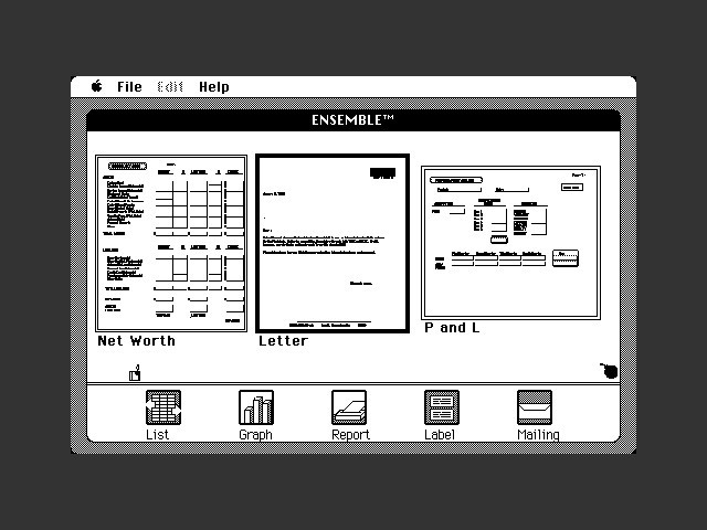 Ensemble (aka CX MacBase) (1984)