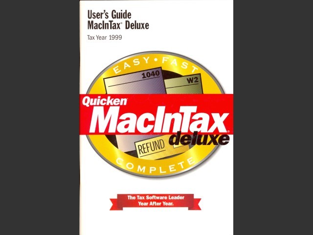 MacInTax 1999 (2000)