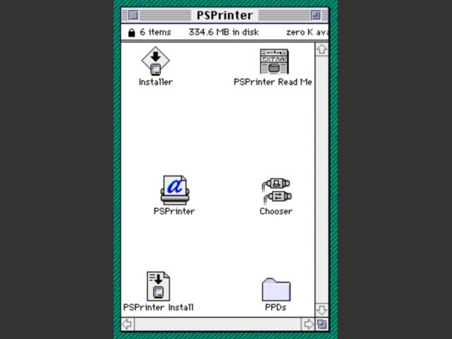 Adobe PSPrinter 8.3.1 (1996)