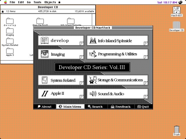 Apple Developer CD Series Volume III: A Disc Called Wanda (1990)