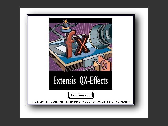 Extensis QX-Effects 3.0.2 (1998)