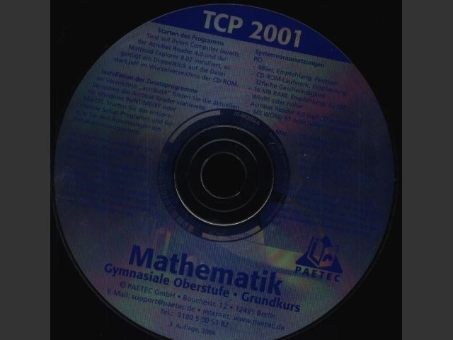 MATHEMATIK. Gimnasiale Oberstufe. Grundkurs. (2004)