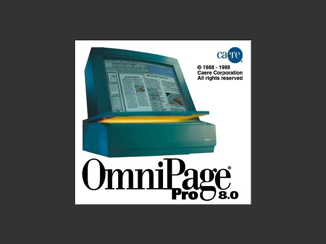OmniPage Pro 8 (1998)