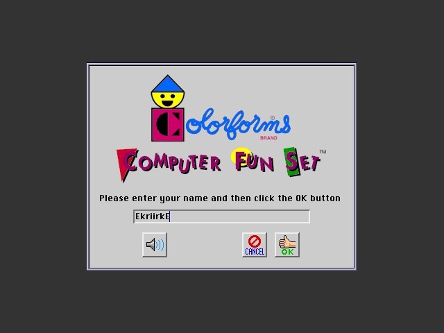 Colorforms Computer Fun Set (1994)