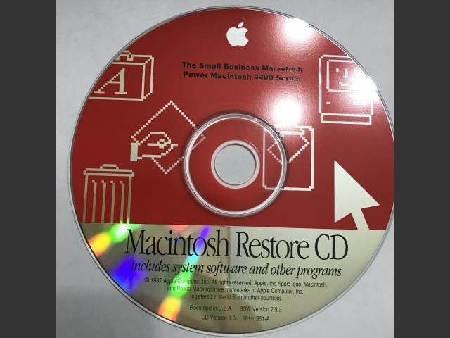 691-1350-A,,The Small Business Macintosh. Power Macintosh 4400 Series. Restore &... (1997)