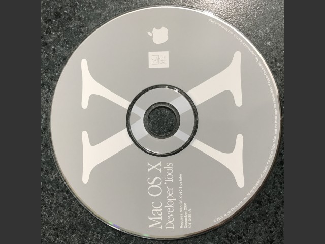 691-3451-A,,Mac OS X Developer Tools. v2001-12 (CD) (2001)