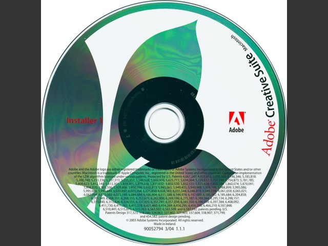 Adobe Creative Suite 1 (Premium) (2004)