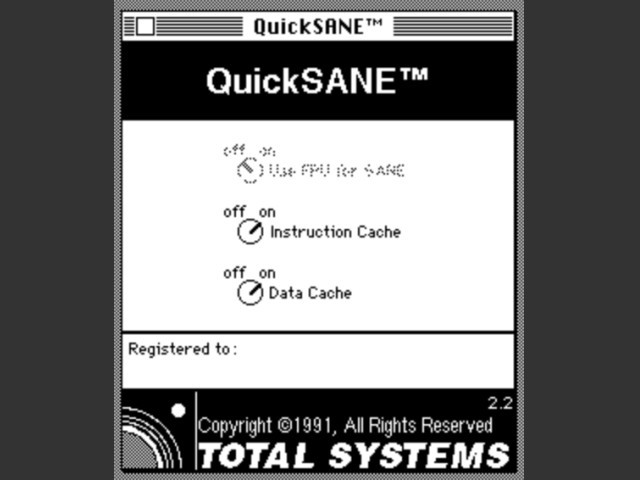 QuickSANE (1991)